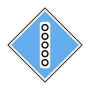 Знак "Поднять токоприемник"